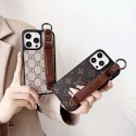 ルイヴィトンiphone15pro/15plusケースベルト流行り モノグラム LV ダミエ柄 iphone14pro/14promax保護ケース手首ストラップ付きバンパー ドーフィーヌ ブランド ヴィトンiphone13 iphone12カバー お洒落 おすすめ