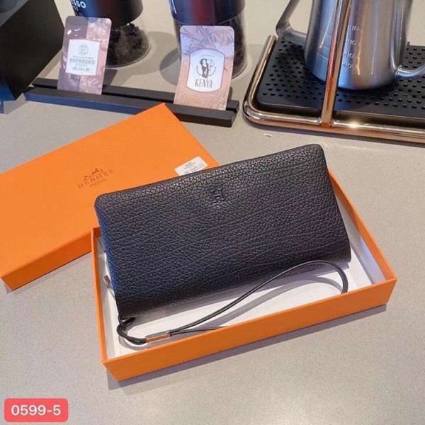 エルメスhermes 長財布 ロングウォレットブラックメンズ ビジネス風