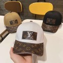 ルイヴィトン LV ロゴ 刺繍 ベースボールキャップ 野球帽 海外 流行り