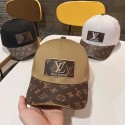 ルイヴィトン LV ロゴ 刺繍 ベースボールキャップ 野球帽 海外 流行り