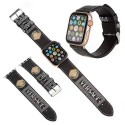 プラダブランドアップルウォッチ 9/8/7バンド 人工皮革 10色 スライド式 ハイブランドversace apple watch腕時計用ベルトストラップ調節可能ファッショ男女兼用