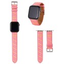 スライド式 Apple Watch プラダ 男女兼用 流行り Prada アップルウォッチバンド ラグジュアリー ハイブランド 人工皮革 おすすめ ロゴ付き 新作