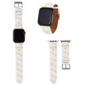 スライド式 Apple Watch プラダ 男女兼用 流行り Prada アップルウォッチバンド ラグジュアリー ハイブランド 人工皮革 おすすめ ロゴ付き 新作