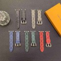 本革 ルイヴィトンApple Watch 45mm/44mm/42mm/40mm互換性バンド ビジネス風