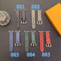 本革 ルイヴィトンApple Watch 45mm/44mm/42mm/40mm互換性バンド ビジネス風