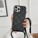 ルイヴィトンブランド iphone15pro/14proケース グッチ 定番ロゴ 高品質 アイフォン14/14plus/14pro maxカバー バーバリー ストラップ付き