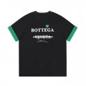 BV Tシャツ半袖混色カジュアルコットンティシャツ短袖トップス男女向けファッション