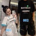 BV Tシャツ半袖混色カジュアルコットンティシャツ短袖トップス男女向けファッション