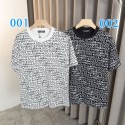 D&G tシャツ短袖お洒落プリントカジュアル男女向けティシャツ