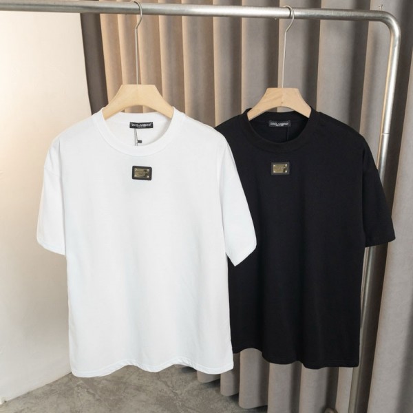 D&G tシャツ短袖ペアお揃い人気ティシャツトップス
