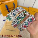ルイヴィトン ベルト個性落書きハイブランドベルト超人気高品質革製