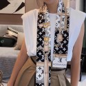 ルイヴィトン シャネル スカーフ シルク マフラー ヘアアクセサリー 6色
