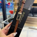 イブサンローラン/YSL 人気腕時計女性用腕時計 レトロ高級長方形ベルト職場用腕時計高配版ブロック
