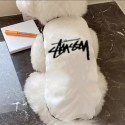 Stussyペットの子犬の服ベスト毛落ち防止春夏小型犬の猫の服博美熊のテディより薄いタイプ