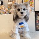 Supreme おしゃれな犬の服ノースリーブの薄い犬のチョッキテディベアシナレボ美猫の子犬は通気性がある