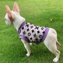 LV紗チョッキ夏の薄手通気法斗テディ子犬服新型犬の夏服毛落ち防止