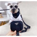 プラダ/Prada 犬牽引ロープ柴犬ファトテディバッグ小型犬三角巾ネクタイ首輪ペットおしゃれブランドキーバッグ