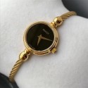 Gucci グッチ精鋼石英腕時計、ブレスレットとして使用可能、円形潮流ins風ブレスレット時計