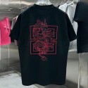 2024龍年限定ジバンシー新作プリントコットン半袖Givenchy春夏ゆったり男女カジュアルカップルTシャツ