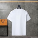 24年新作バーバリーアルファベットプリントカジュアルムードTシャツシンプルで気前の良いファッション半袖Burberryカップル痩せ見えゆったり半袖