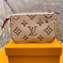 LV小型斜め掛けバッグ キーケース ハンドバッグは小銭 銀行カード 口紅などを入れることができる
