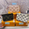 LV小型斜め掛けバッグ キーケース ハンドバッグは小銭 銀行カード 口紅などを入れることができる
