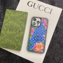 グッチiphone15/15pro/14pro maxケース 激安 Gucci iphone15/14pro/15pro max/12ケースに対応 galaxy s24/s23ケースきれいな花模様