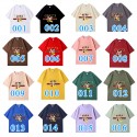グッチ&ディズニーランド 純綿半袖Tシャツ男女カップルカジュアルゆったりファッション Disneyミッキーとミニー