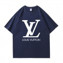 ルイ ヴィトン/LV 新型純綿半袖Tシャツ男女カップルカジュアルゆったりファッション