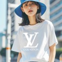 ルイ ヴィトン/LV 新型純綿半袖Tシャツ男女カップルカジュアルゆったりファッション