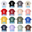 ルイ ヴィトン/LV 新型純綿半袖Tシャツ男女カップルカジュアルゆったりファッション
