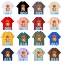 ルイ ヴィトン/LV 小熊プリント 純綿半袖Tシャツ男女カップルカジュアルゆったりファッション