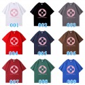 ルイ ヴィトン/LV 純綿半袖Tシャツ男女カップルカジュアルゆったりファッション ラウンドフラワープリント