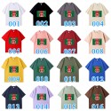 2024新型グッチ純綿半袖Tシャツ男女カップルカジュアルゆったりファッション GUCCI定番ロゴプリント