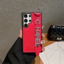 シャネル/CHANEL 菱格紋の水鑽付きストラップ付きスマホgalaxy s24/23/22ケース 多色のファッションモデル iphone 16/15/14ケース