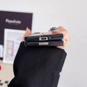バーバリー風 サムスン Z Fold3/4/5/6 スマホケースサムスン Z Flip3/4/5/6 ケース