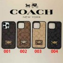 COACH クラシックモチーフ iPhone ケース iPhone12/13/14/15/16/17 対応