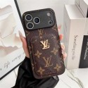 マルチブランド風のカードポケット付きlv iPhone 17スマホケース gucci iphone16ケース、ファッションで実用的な保護ケース