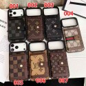 LV と Gucci 風のカードケース付き iPhone17/16/15/14 スマホケース、多様なデザインのファッション保護ケース