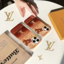 LV 風グラデーション高級感 iPhone15 16ケース、ファッションと実用を両立したスタイリッシュ保護アイテム