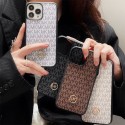 Michael Kors 風モノグラム多色 iPhone ケース iPhone12/13/14/15/16 対応