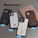 Michael Kors 風モノグラム多色 iPhone ケース iPhone12/13/14/15/16 対応