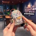 LV 風グリッターカラフルモノグラムミニバッグ型 AirPods4 3 2 ケース 高級感イヤホン保護ファッションアクセサリー