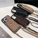 Coach 風モノグラムショルダー型 iPhone17 スマホケース 実用性とファッション性を両立した高級感アイテム