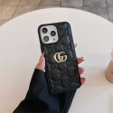 Gucci 風 GG ロゴクォイルステッチ多色 iPhone17 スマホiphone16 15ケース 高級感ファッション保護アイテム