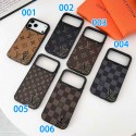 LV 風モノグラム・ダミエ柄多デザイン iPhone17 16 スマホケース 高級感ファッション保護アイテム