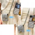 Dior 風モノグラムショルダー型三星 Z Flip7/6/5 対応スマホケース 高級感と実用性を両立したファッションアイテム