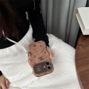 シャネル風スエードモノグラム iPhone16 15 14 スマホケース 高級感と柔らかな質感を両立した保護アイテム