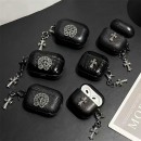 クロスバイクロス（Chrome Hearts）風クロスデザイン多デザイン AirPods4 3 2 ケース ハードなラグジュアリーと実用性を両立したアクセサリー