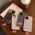 Coach 風モノグラムゴールド縁多色 iPhone17 16 13 スマホケース 高級感と洗練されたデザインを両立した保護アイテム